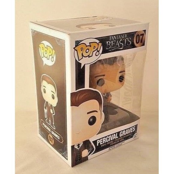 Pop Percival Graves 07 Fantastic Beasts Harry Potter Vinyl Figurine NEW Funko - Picture 2 of 6